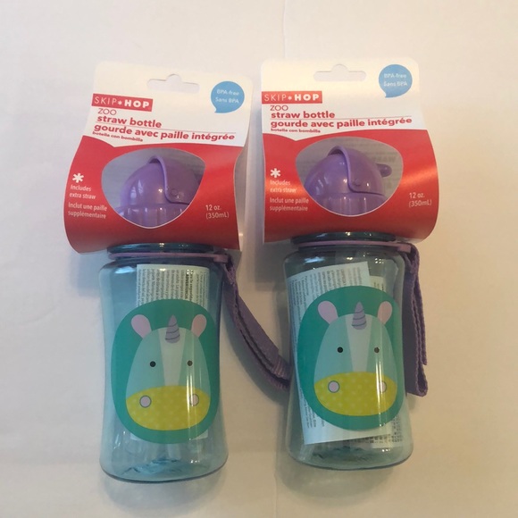 ✨New✨ Skip Hop Straw Bottle - Picture 1 of 4